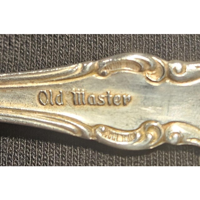 Late 19th Century Towle Solid Sterling Silver “Bon-Bon” Server in the Old Master Pattern For Sale - Image 11 of 12