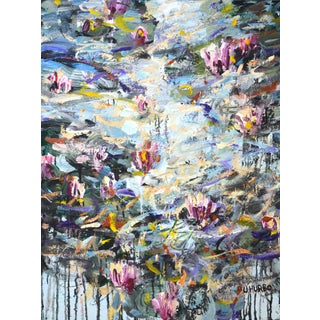Water Lilies 2.Modern Original Painting. Arts Bound For Sale
