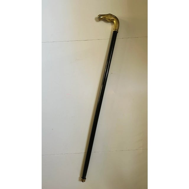 English Equestrian Walking Stick For Sale - Image 6 of 9