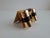 Mid-Century Modern Brass Travel Shaving Kit in Leatherette Case, 1960 For Sale - Image 4 of 18