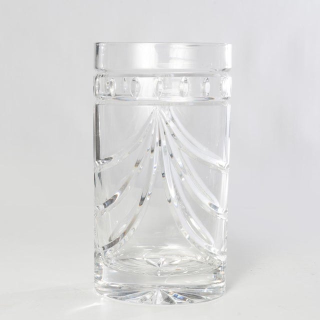 Mid 20th Century Crystal Vase Overture For Sale - Image 4 of 6