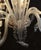 Six-Arm Venetian Murano Chandelier. Restored For Sale - Image 10 of 13