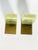 Gold Onyx and Brass Bookends, France, 20th Century, Set of 2 For Sale - Image 8 of 10