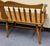 American Mid 20th Century Rockport Maple Bench For Sale - Image 3 of 12