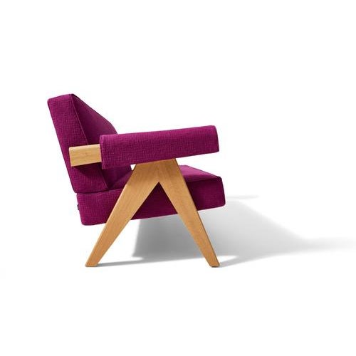 Capitol Complex Sofa designed by Pierre Jeanneret circa 1950, relaunched in 2023. Manufactured by Cassina in Italy....