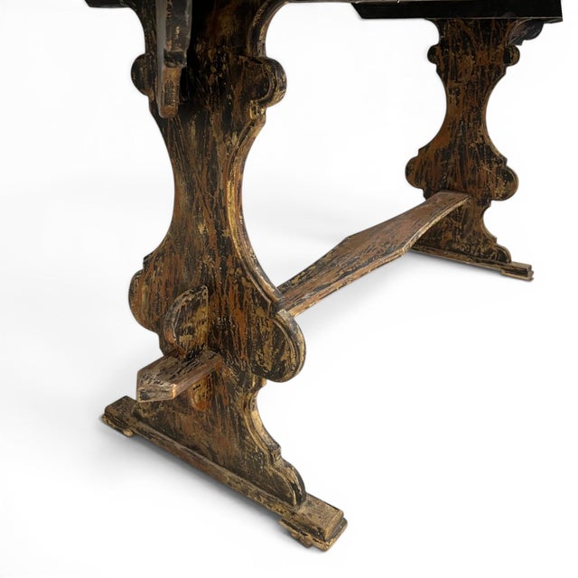 A charming 18th century Swedish drop leaf table featuring a beautifully weathered patina and classic Scandinavian...