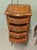 1930s Tall French Ormolu 4-Drawer Side Lockers, 1930, Set of 2 For Sale - Image 5 of 8