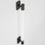 Chapman & Myers for Visual Comfort Signature Owen 30" Linear Bath Light in Bronze with White Glass For Sale In Houston - Image 6 of 9