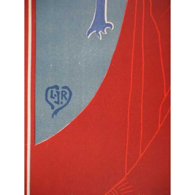 Louis John Rhead, The Sun, 1895, Original Lithograph For Sale - Image 6 of 12