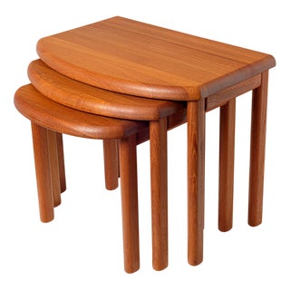Vintage Tables from Salling Stolefabrik, 1970, Set of 3 For Sale