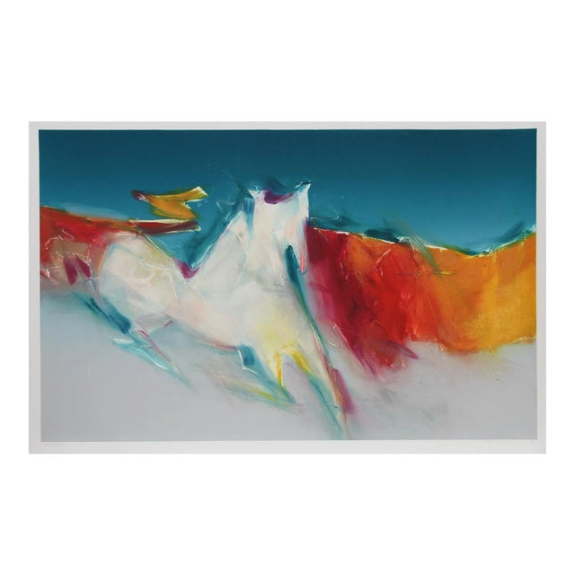 Monotype, Jean Richardson Monoprint, Signed For Sale