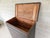 Late 20th Century Primitive Shaker Style Paint Distressed New England Blanket Chest by Ezra G 2pc For Sale - Image 5 of 12