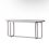 Matthew Izzo Home Malibu Elm Wood Console Table For Sale - Image 4 of 5