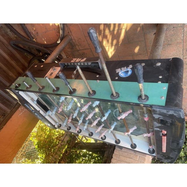 Italian Football Table with Glass Playing Field from Fas Pendezza, 2000s For Sale - Image 12 of 18