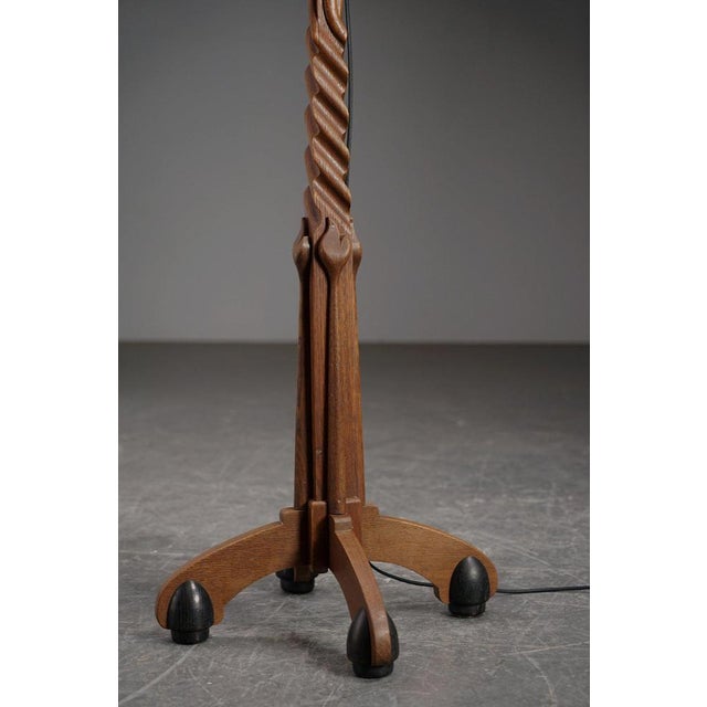 Amsterdamse School Standing Lamp, 1920s For Sale - Image 11 of 15