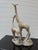 Ceramic Miquel Requena Giraffe and Calf Porcelain Figurine, Signed For Sale - Image 7 of 12