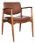 Vintage Captain's Chair in Teak by Erik Buch for Ørum Møbler, 1960s For Sale