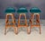 Erik Buch Trio of Model Od-61 Bar Stools by Erik Buch for o.d. Mobler, Denmark, C. 1960's For Sale - Image 4 of 11