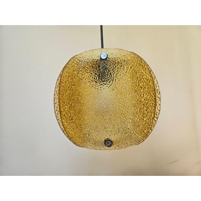 Mid-Century Modern Mid-Century Glass Pendant Lamp, Germany, 1960s For Sale - Image 3 of 15