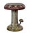 Rustic Matthew Izzo Home Alice Metal Mushroom Stool For Sale - Image 3 of 3