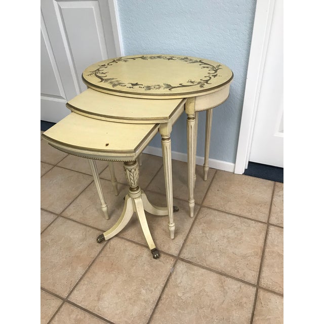 Imperial Grand Rapids French Style Nesting Tables Set of 3 Chairish