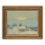 1970s "Calm Winds" California Seascape Painting, Framed For Sale