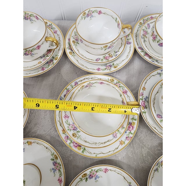 Ceramic 1950s Limoges Tea and Coffee Set. c.h. Field Haviland - 44 Pieces For Sale - Image 7 of 12