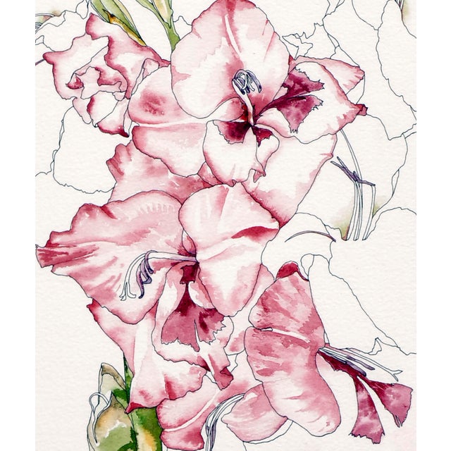 Begonia - Botanical Study by Deborah Eddy For Sale In Monterey, CA - Image 6 of 10