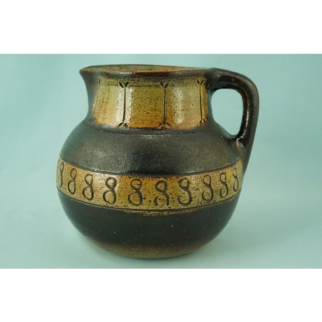 Vintage Jug Vase in Ceramic Majolica by Urbano Fontana, 1970s For Sale - Image 9 of 18