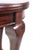 Vintage 35 In. Round Mahogany Side Accent Table For Sale - Image 6 of 10