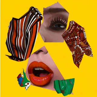 "Losing Myself" Acrylic on Wood Original Art by Vakseen For Sale