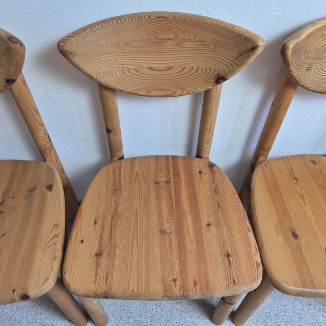 Vintage Pine Dining Chairs by Rainer Daumiller for Hirtshals Savverk, 1960s, Set of 6 For Sale - Image 6 of 11