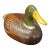 Antique Folk Art Wood Mallard Duck Circa 1900-1920’s For Sale