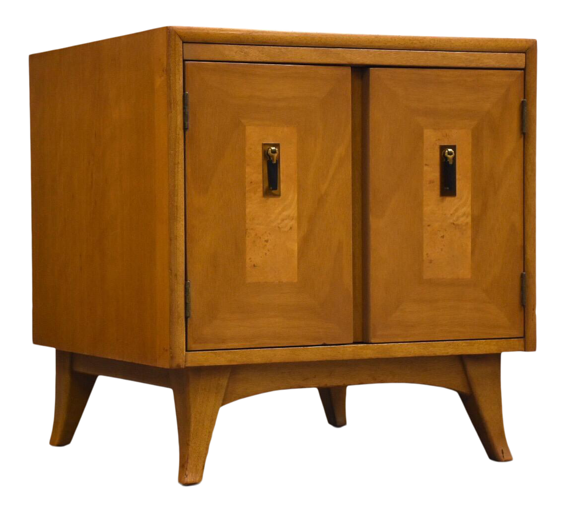 light walnut nightstand