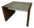 Italian Briar Wood and Mirror Coffee Table, 1970s For Sale
