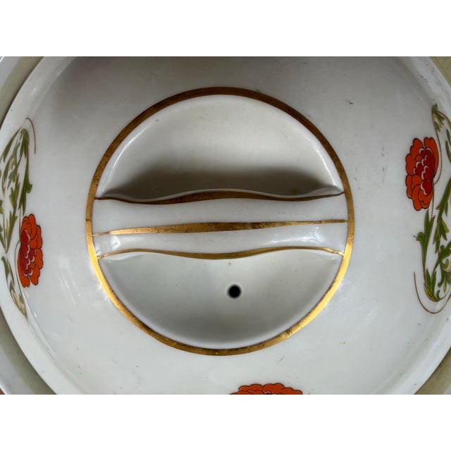 Vintage Louis Lourioux Porcelain Covered Casserole Dish For Sale - Image 9 of 9