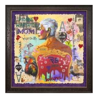 Marcus Glenn Always Something There to Remind Me Signed Dionne Warwick Framed For Sale