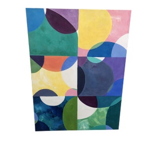 Large Contemporary Abstract Original Painting on Canvas For Sale