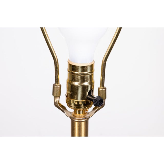 Late 20th Century Late 20th Century Signed John Glick Ceramic Lamps With 3 Way Switch - a Pair For Sale - Image 5 of 10