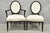 Baker Furniture Company Barbara Barry for Baker Oval X-Back Mahogany Stain Dining Chairs - Set of 6 For Sale - Image 4 of 18