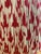 Beautiful ikat lampshade nearly new; custom made one of a kind