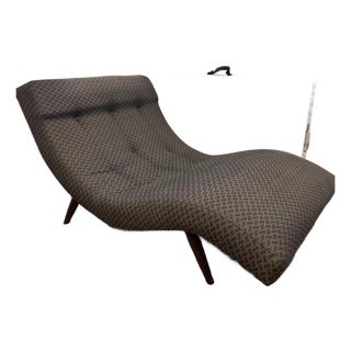 1960's Adrian Pearsall Style Wave Chaise Lounge Model 108-C | Mid-Century Modern For Sale