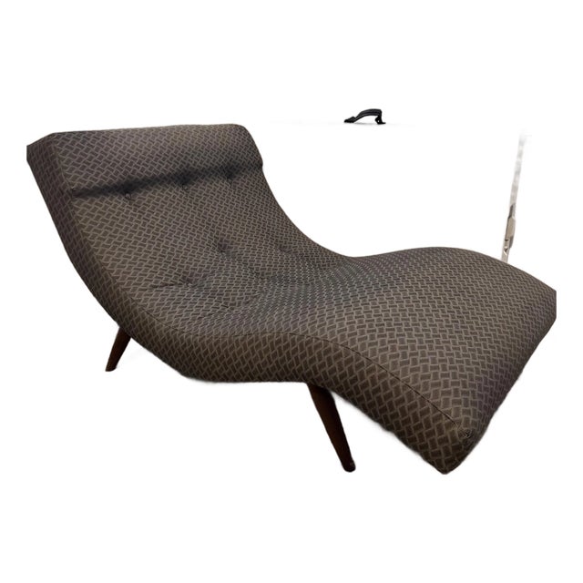 1960's Adrian Pearsall Style Wave Chaise Lounge Model 108-C | Mid-Century Modern For Sale