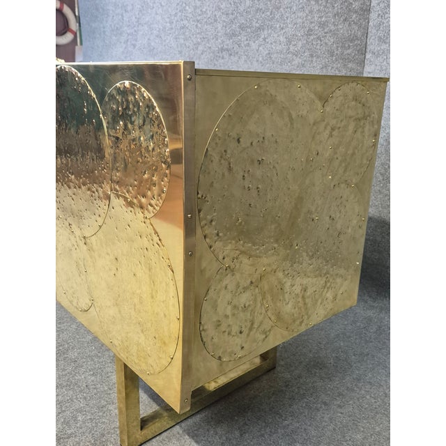 Brass Sideboard Made in Italy For Sale - Image 4 of 6
