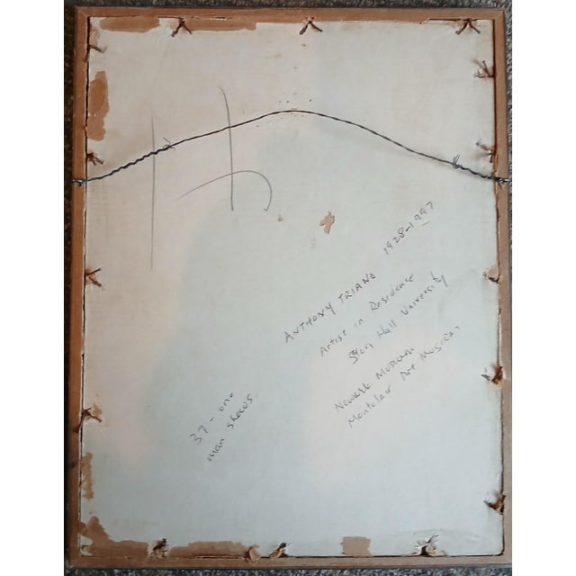 Anthony Triano 1928-1997 Imaginative Drawing by Famed Artist For Sale - Image 4 of 4