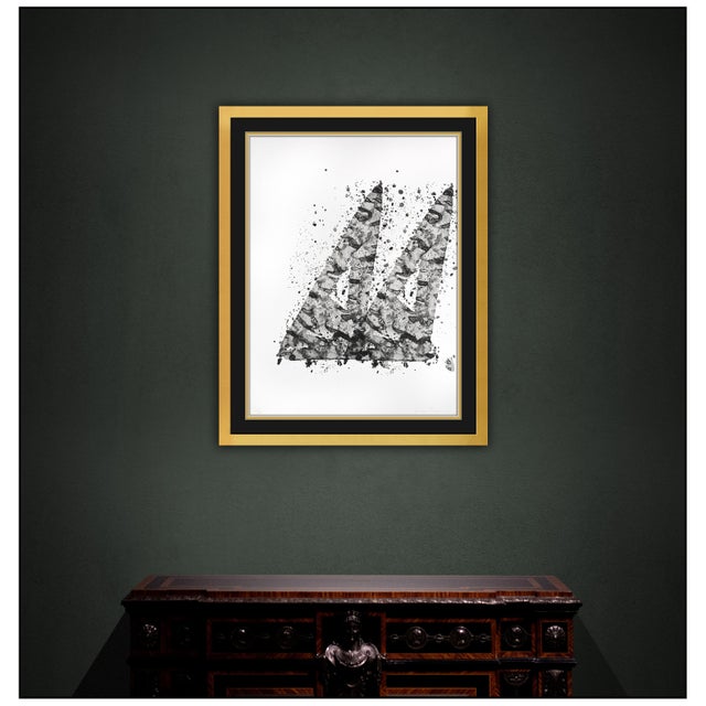 The artwork here, "Untitled (SF.212; L.204)", is a wonderful abstract work, that was created with acute detail throughout,...