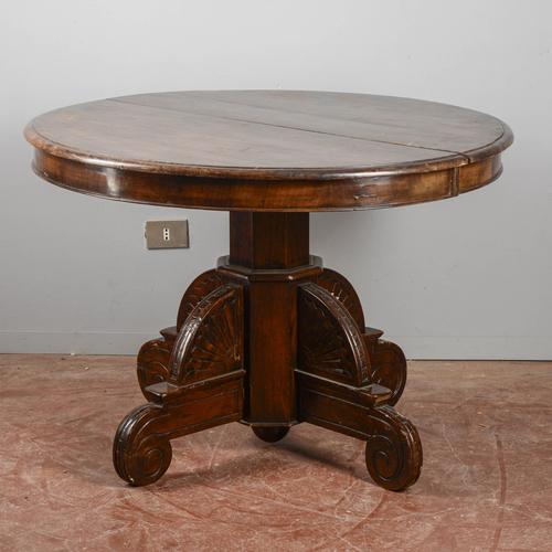 Extendable Table in Wood For Sale - Image 9 of 9
