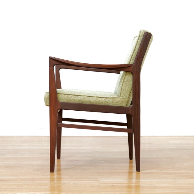 1960s Mid Century English Occasional Chair For Sale - Image 4 of 11
