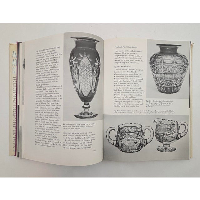 White American Art Nouveau Glass Hardcover 1968 by Albert Revi For Sale - Image 8 of 10