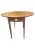 Traditional 1940s Federal Mahohany and Satinwood Inlaid Pembroke Side Table For Sale - Image 3 of 9